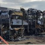 SOTRA : 19 bus partis en fumée au dépôt d’Abobo, les autorités enquêtent
