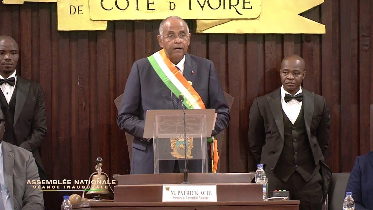 Assemblée Nationale Ivoirienne : Jérôme Patrick Achi succède à Adama Bictogo avec 84,98 % des voix