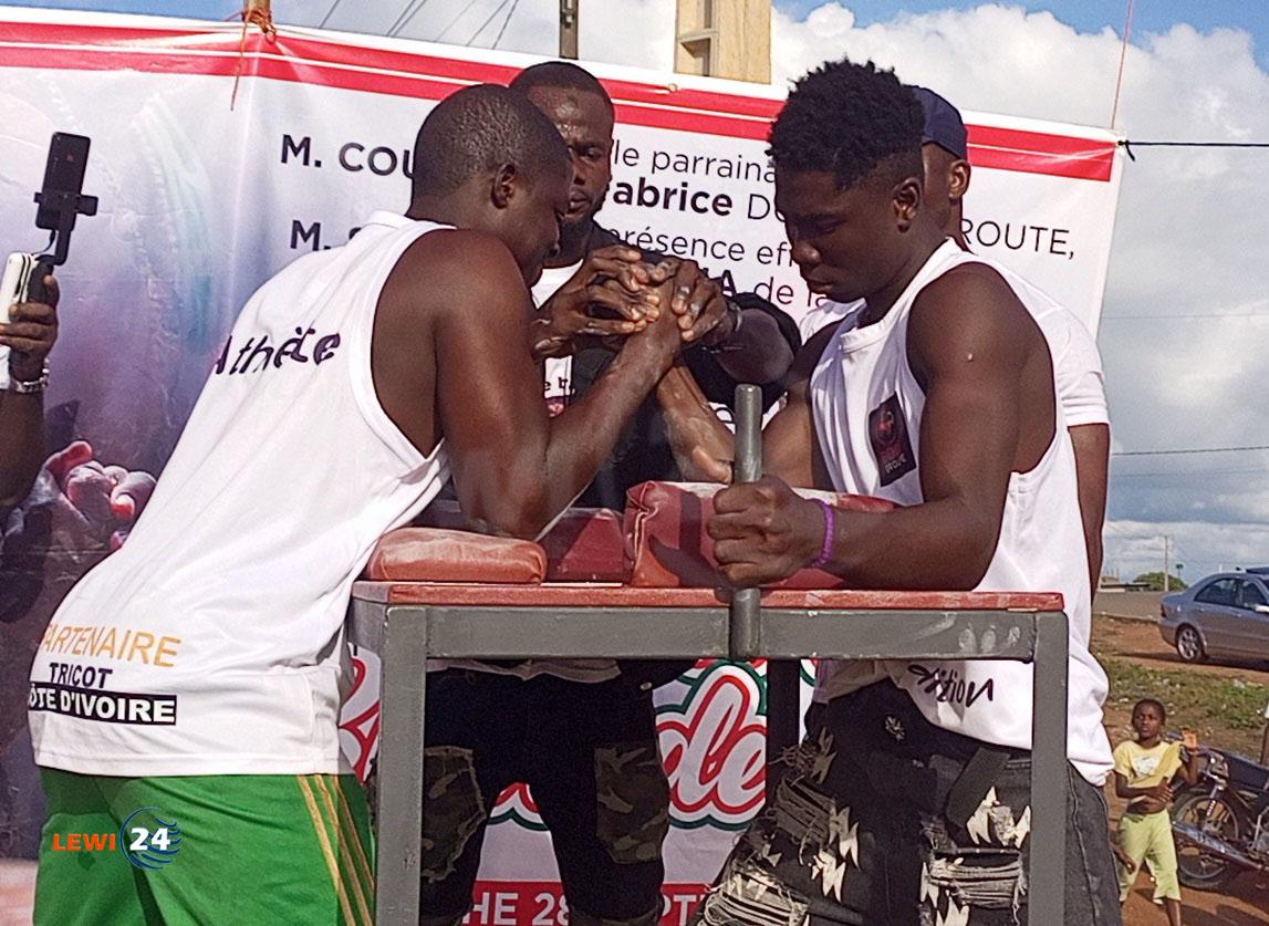 Sport : À Bouaké, Body Group mise sur le bras de fer pour la paix