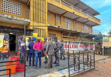 Bouaké : un bar fermé au rez-de-chaussée d’un collège privé à Air-France 2