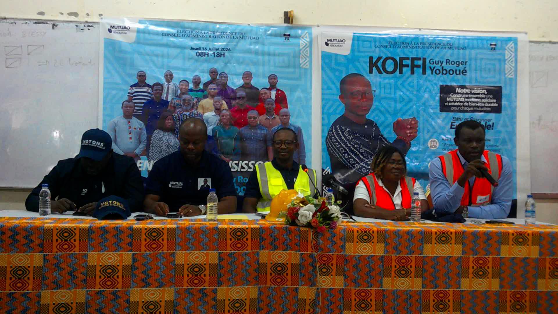 Élection MUTUAO 2026 : Koffi Guy Roger présente sa vision pour l'avenir de la mutuelle