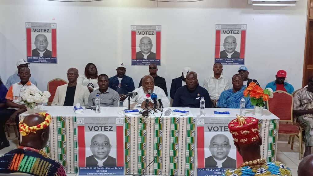 Présidentielle 2025 : À Bouaké, Ahoua Don Mello prône la renaissance industrielle ivoirienne